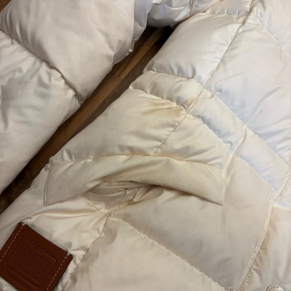 Coach Women's Long Down Puffer Coat